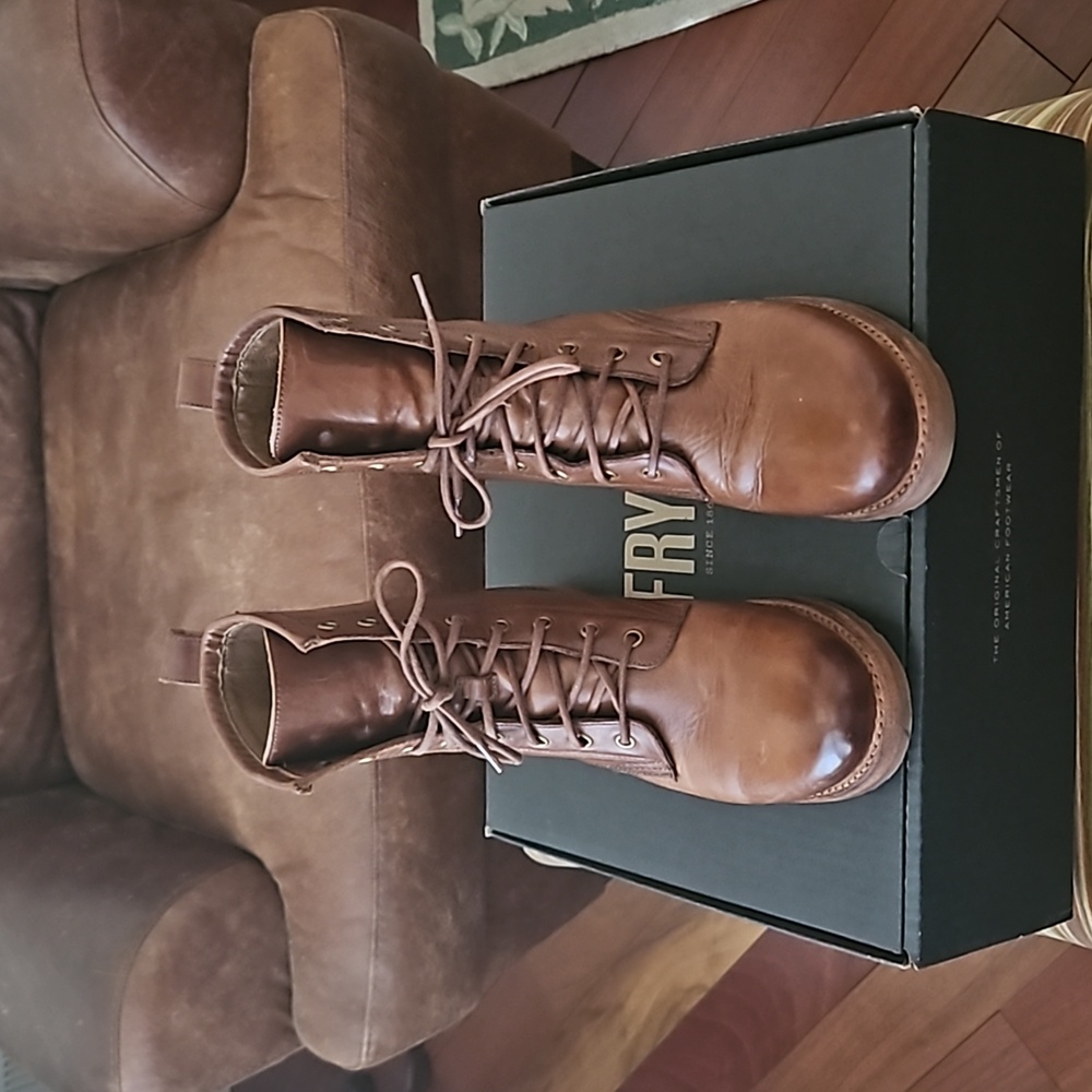 Frye Veronica Combat Boots